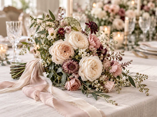 Hochzeit & Brautstrauss – florales Demo-Beispiel